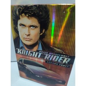 Knight Rider Season Three 3 3rd DVD David Hasselhoff 21 Episodes 1982